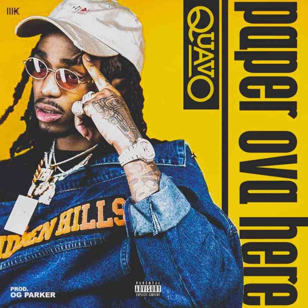 Album cover Quavo 'Paper Over Here'
