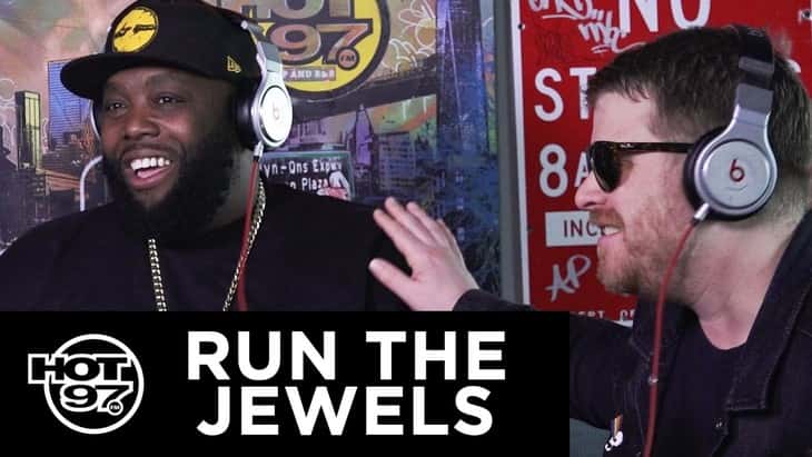 Run the Jewels in Hot 97 Studio