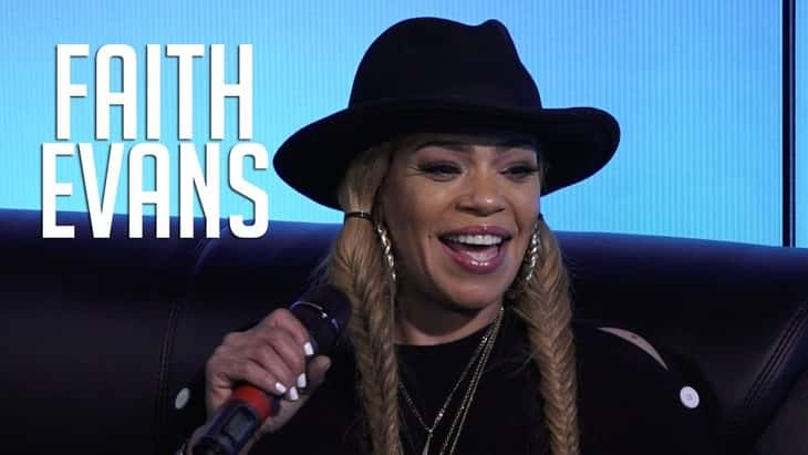 Faith Evans at Hot 97