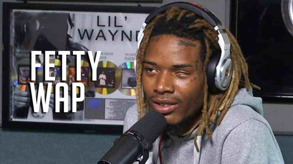 Fetty Wap in Studio