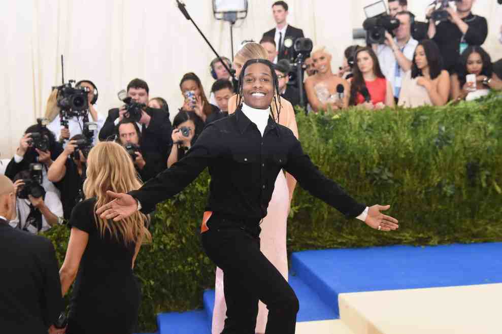 A$AP Rocky at Met Gala 2017