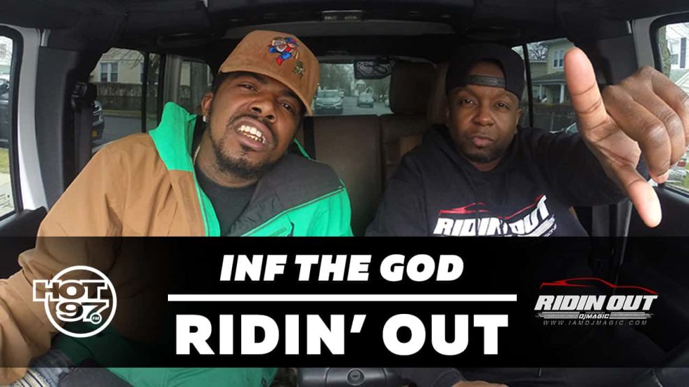 Hot 97 Ridin Out Freestyles with DJ Magic Ep11 Inf The God