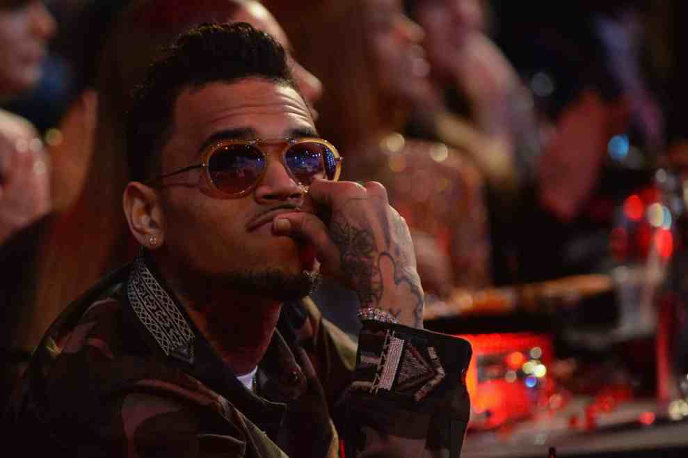 Chris Brown at iHeartRadio Music Awards