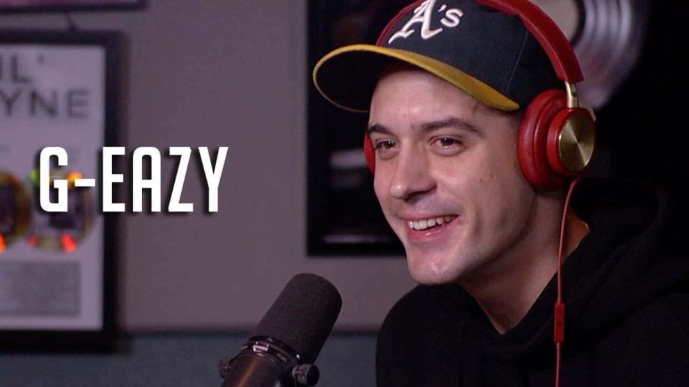 G-Eazy in Hot 97 Studiy