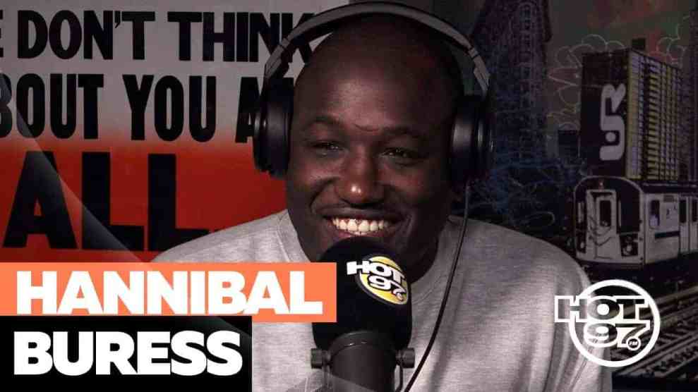 Hannibal Buress at Hot 97 Studio