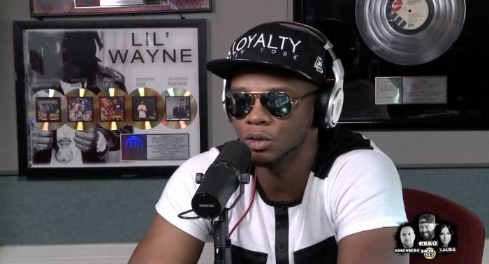 Papoose in Hot 97 Studios