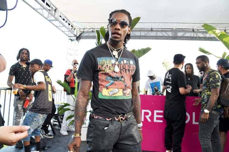 Offsett of Migos at #REVOLVEfestival at Coachella 2017