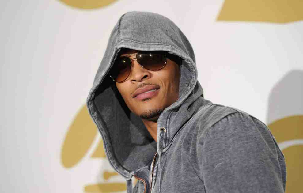 T.I. backstage at the 2013 Grammy Nominations Concert