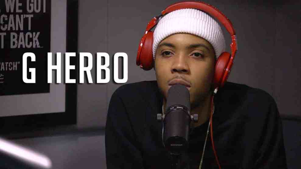 G Herbo in Hot 97 Studio