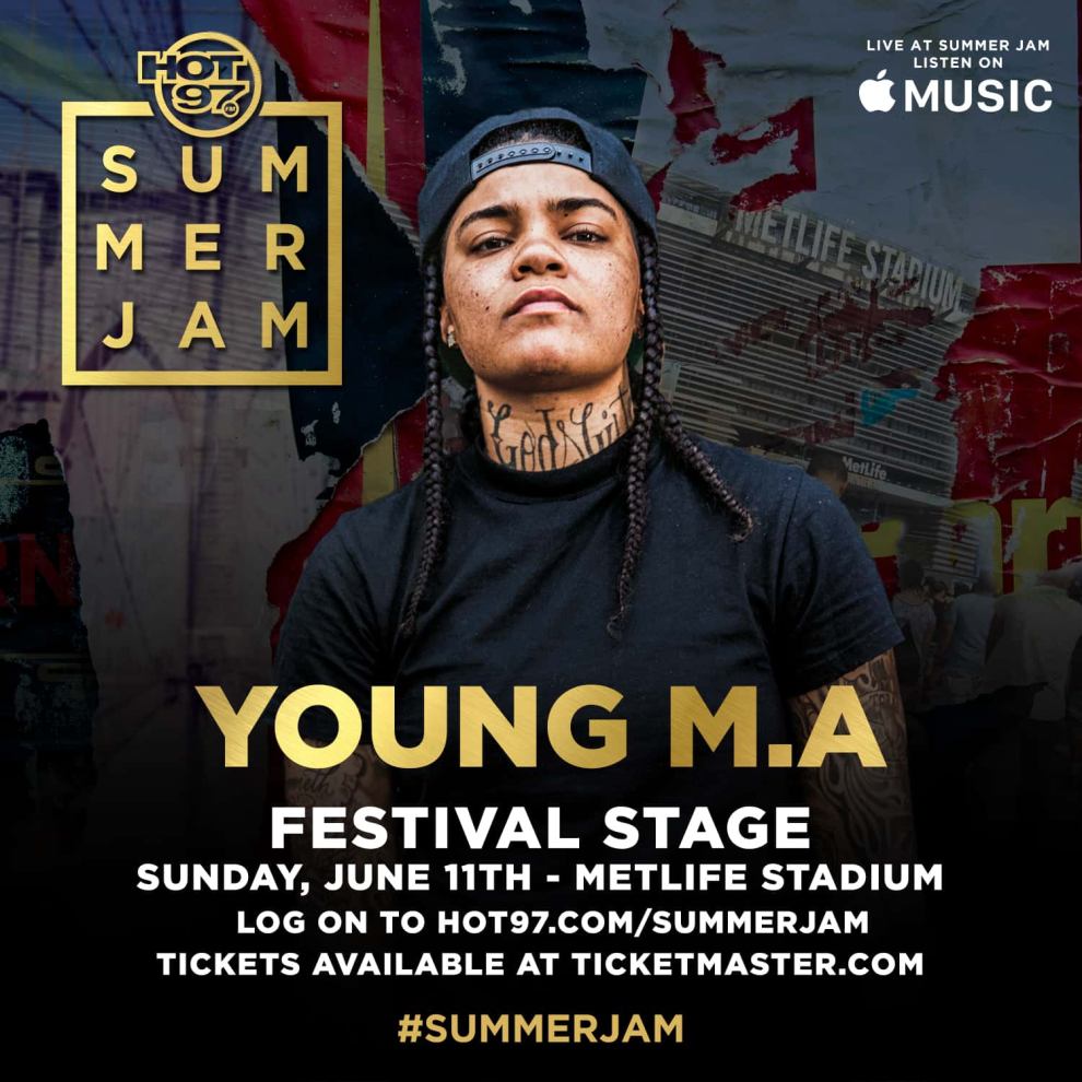 Hot 97 Summer Jam Young M.A. - Festival Stage | Metlife Stadium | #summerjam