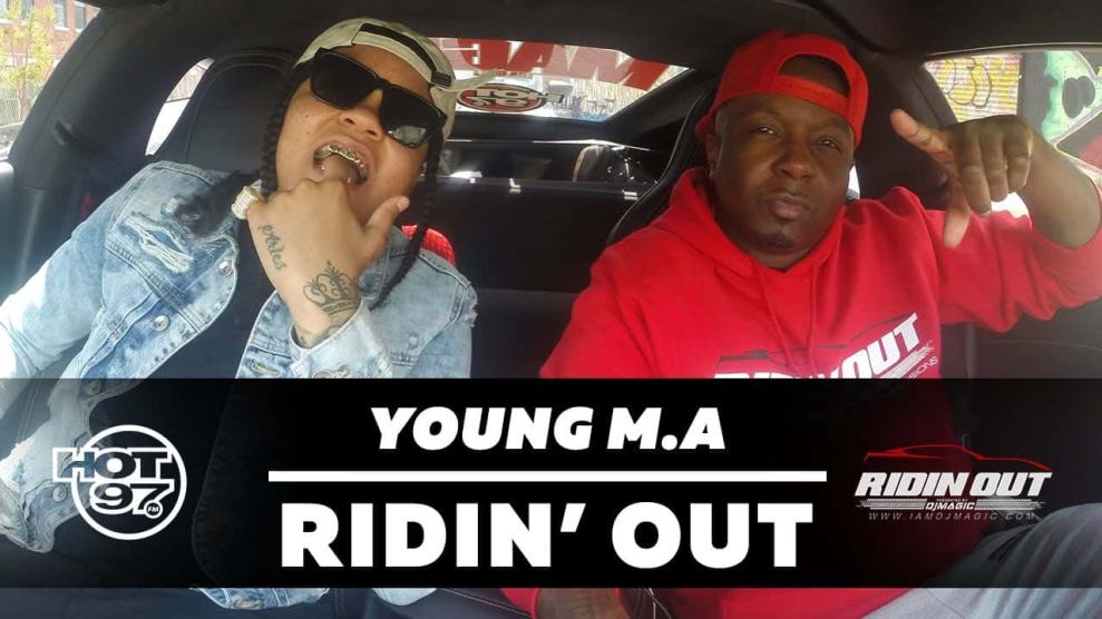 Hot 97 Ridin Out Freestyles with DJ Magic Ep 12 Young MA