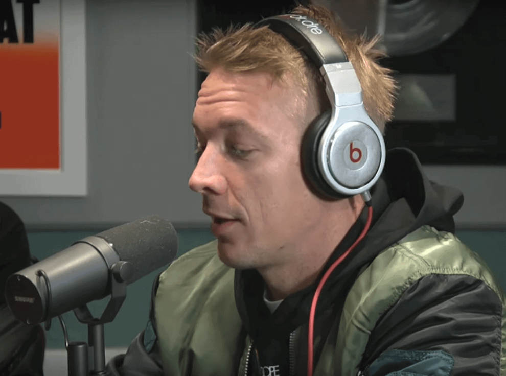 Diplo in Hot 97 Studio