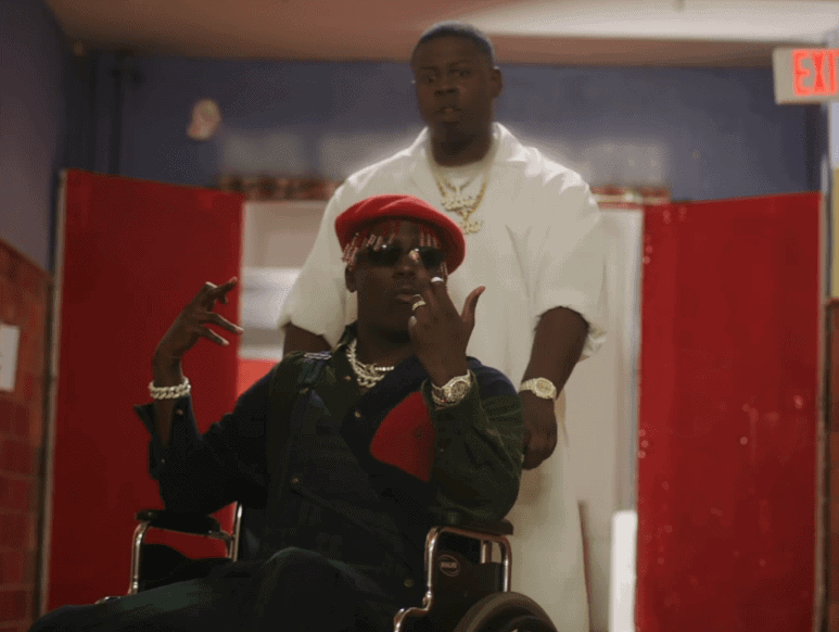 Screenshot from video 'Hip Hopper' Blac Younsta and Lil Yachty