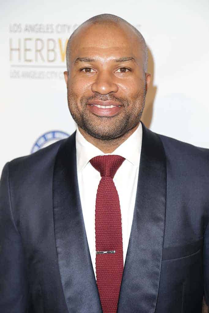 Derek Fisher at event