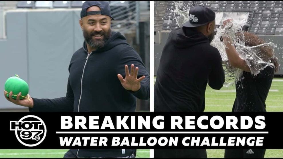 Hot 97 Breaking Records Water Balloon Challenge