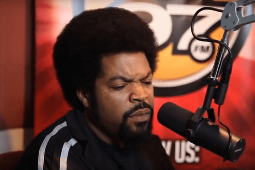Ice Cube in Hot 97 Studio