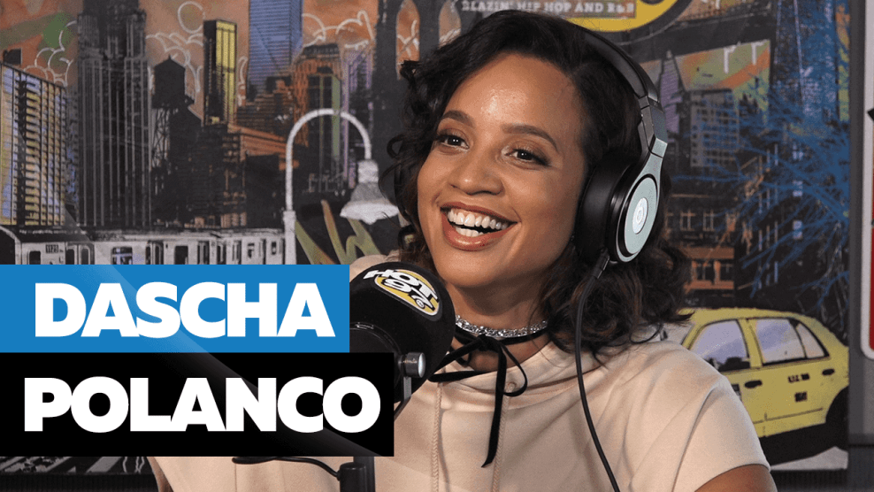 Dascha Polanco in Hot 97 studio