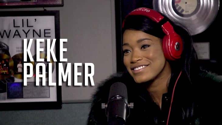 Keke Palmer in Hot 97 Studio
