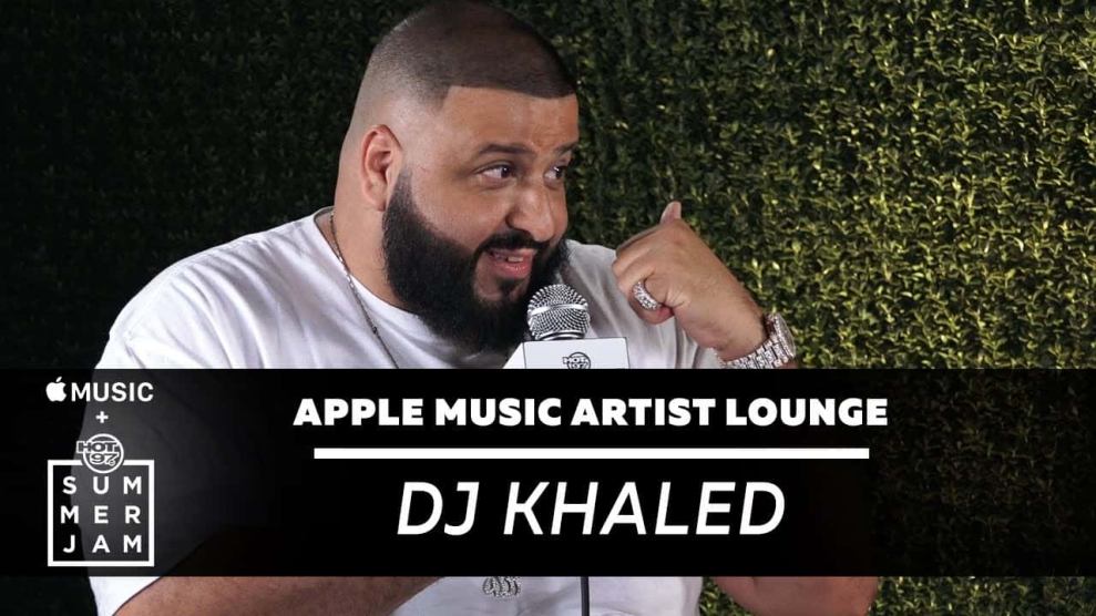 Hot 97 Summer Jam Apple Music Artist Lounge DJ Khaled