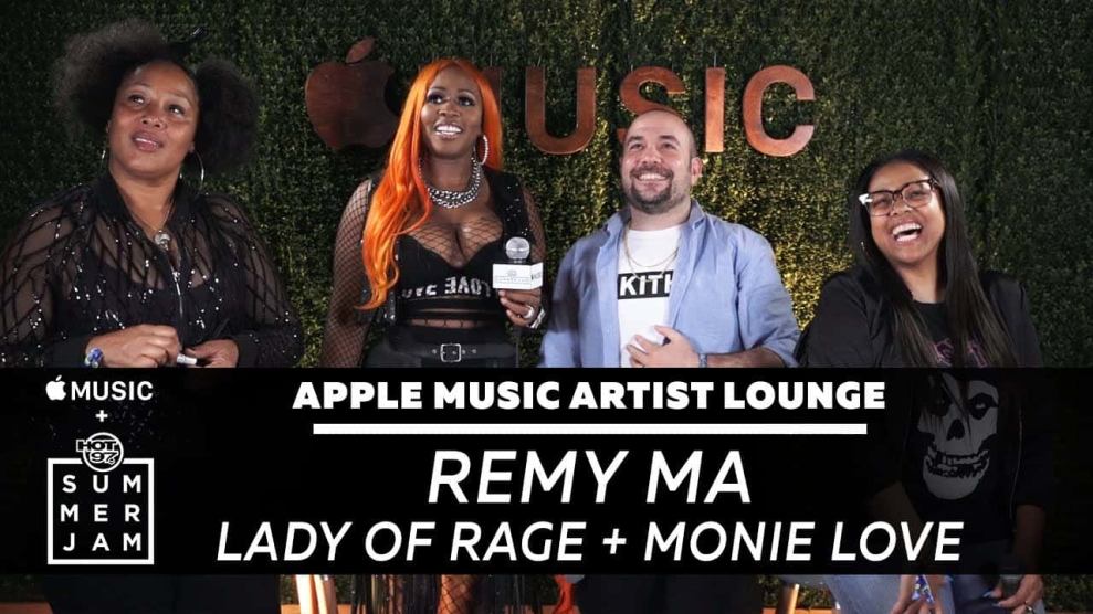 Hot 97 Summer Jam Apple Music Artist Lounge Remy Ma