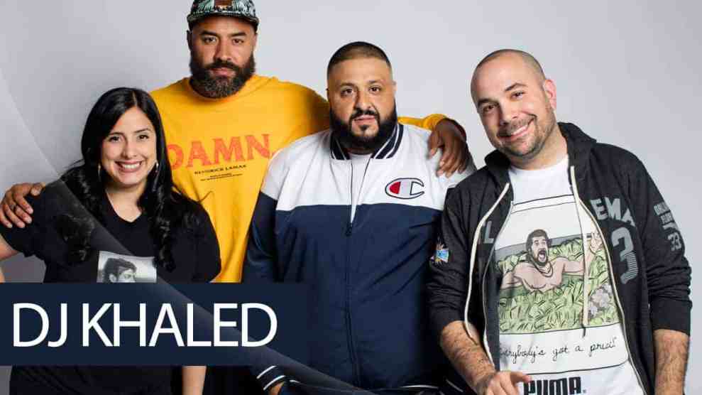 DJ Khaled with Laura Stylez
