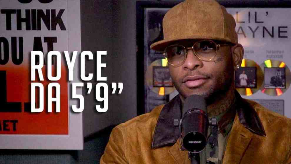 Royce Da 5'9" in Hot 97 Studio