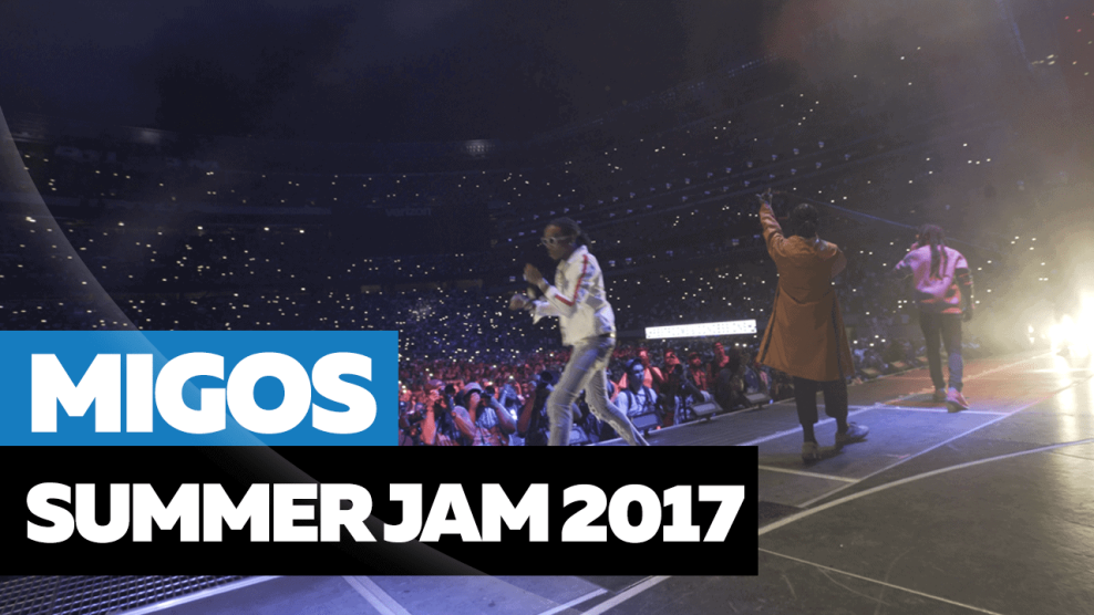 Migos performing at Hot 97 Summer Jam 2017
