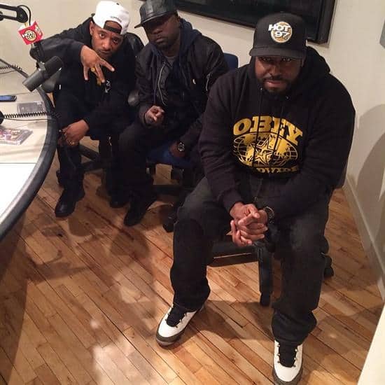 Funk Flex in Hot 97 studio Tribute Mix To Prodigy From Mobb Deep