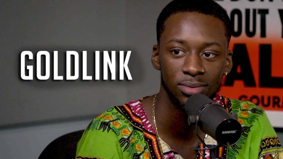 Goldlink in Hot 97 Studio