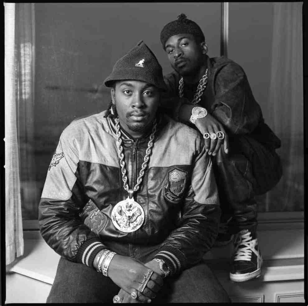 Rakim and Eric B in London 1987