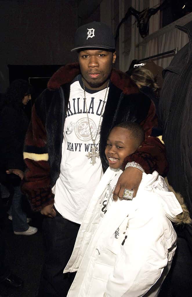 50 Cent and his son Marquise