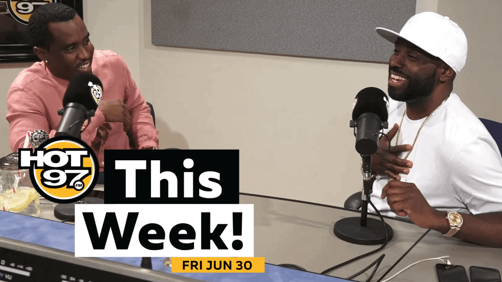 Hot 97 This week! Fri June 30 Diddy in Hot 97 studio with funk flex