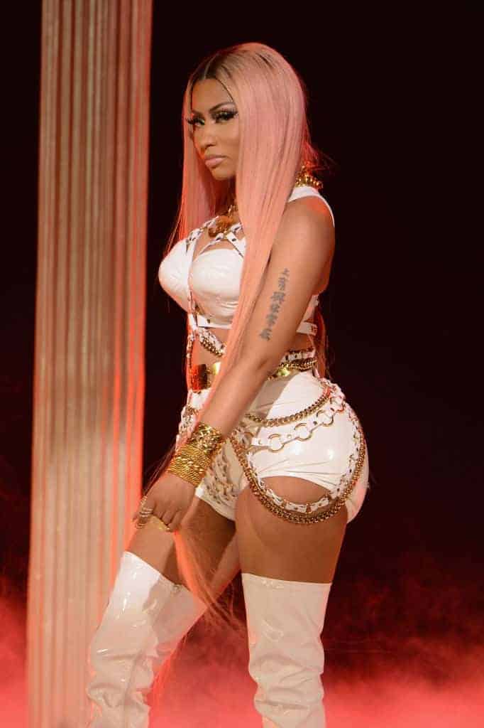 Nicki Minaj performs onstage during the 2017 NBA Awards Live on TNT