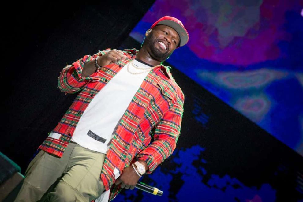 50 Cent performs on Day 3 of the RBC Bluesfest on July 8