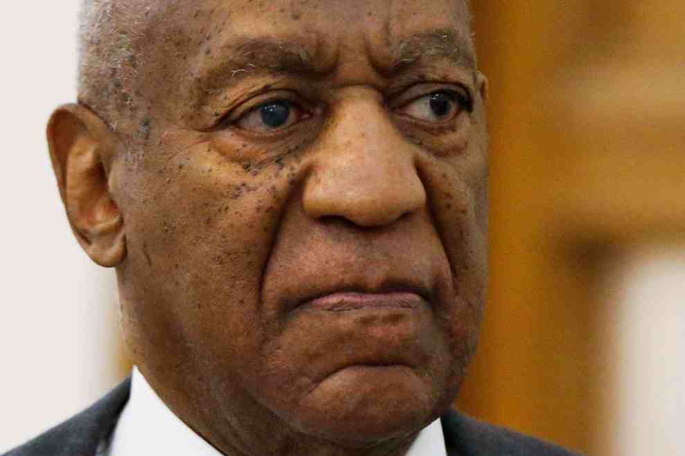 Bill Cosby during trial for sexual misconduct June 2017
