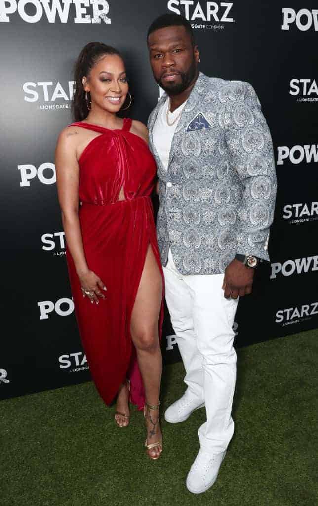 La La Anthony and Curtis '50 Cent' Jackson attends STARZ 'Power' Season 4 L.A. Screening And Party June 2017