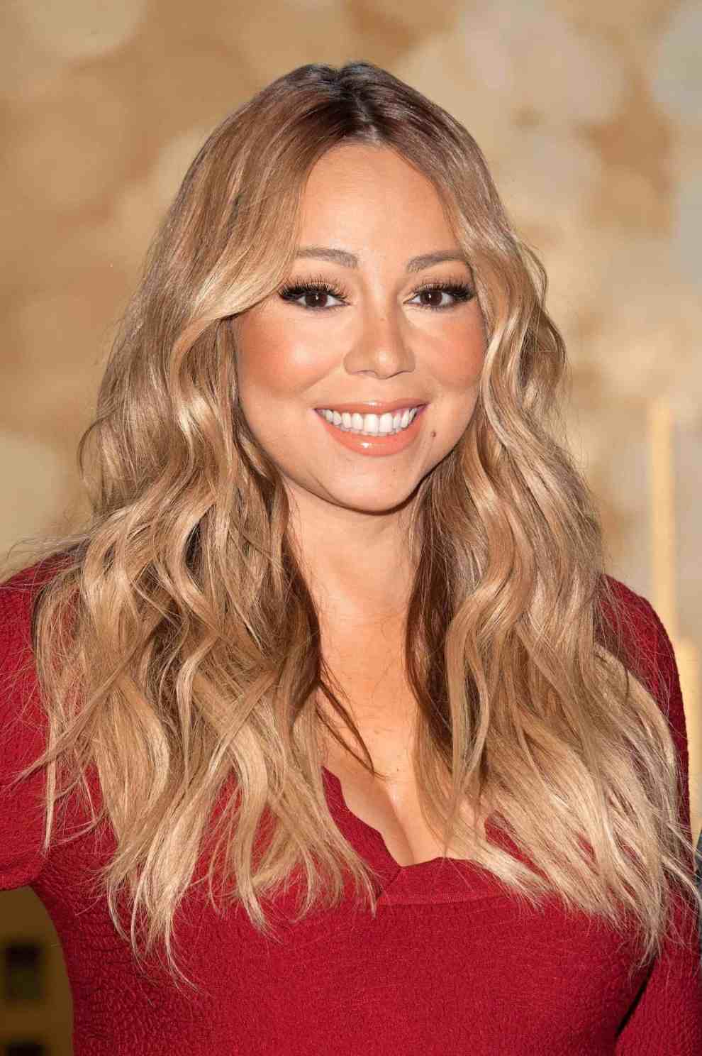 Mariah Carey attends the Pier 1 Imports Pop-up Store launch event in December 2015