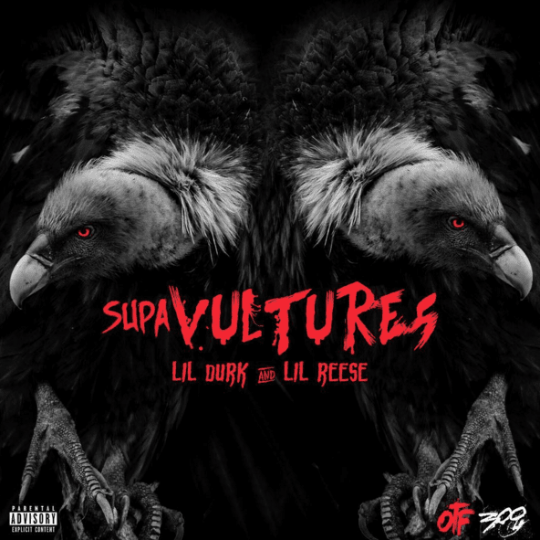 Album cover Lil Durk and Lil Reese - Supavultures