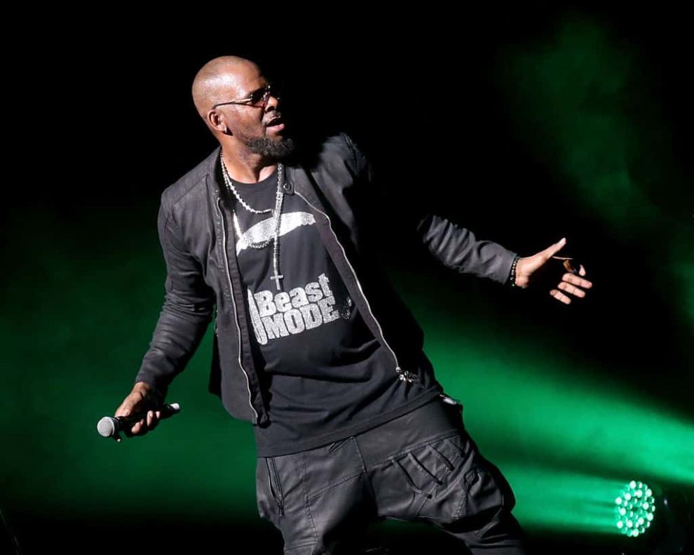 R. Kelly performs at The Bass Concert Hall on March 3