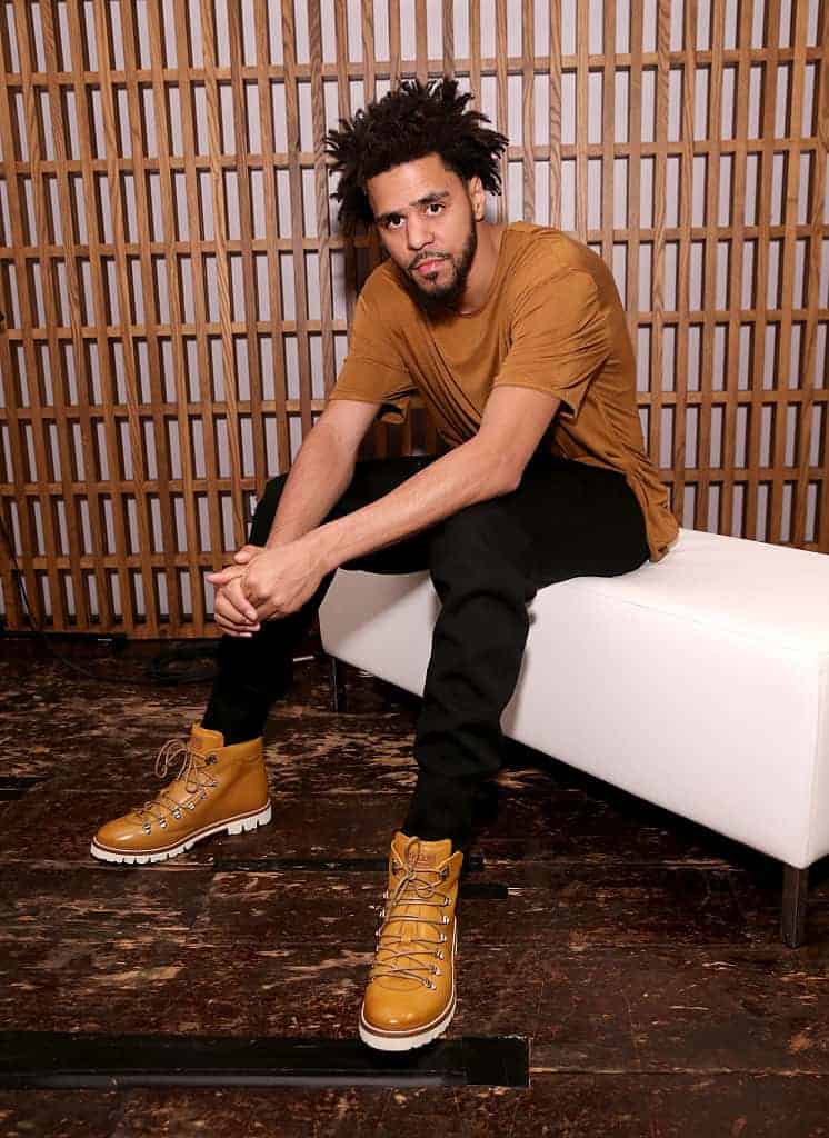 J Cole attends BALLY's 'Off the Grid' New York Premiere on August 5