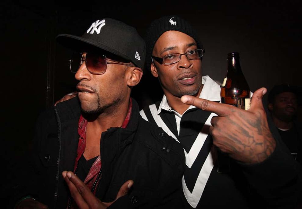 Lord Jamar and Sadat X of Brand Nubian attend Hip Hop History Live 2011