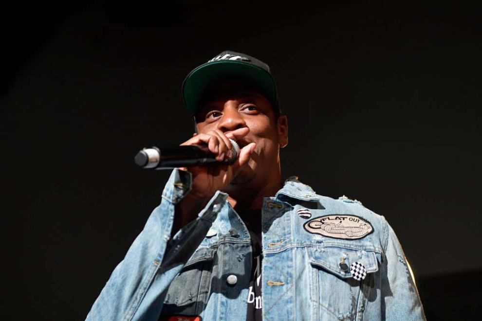 Jay Z introduces Vic Mensa at Mack Sennett Studios on July 13