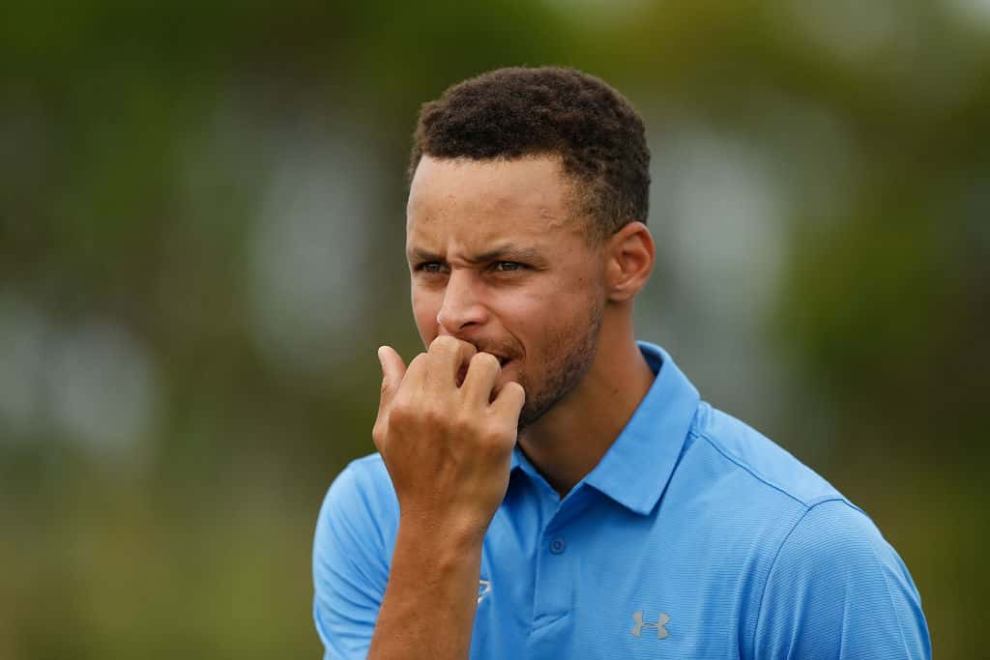 Steph Curry during round one of the Ellie Mae Classic at TCP Stonebrae on August 3