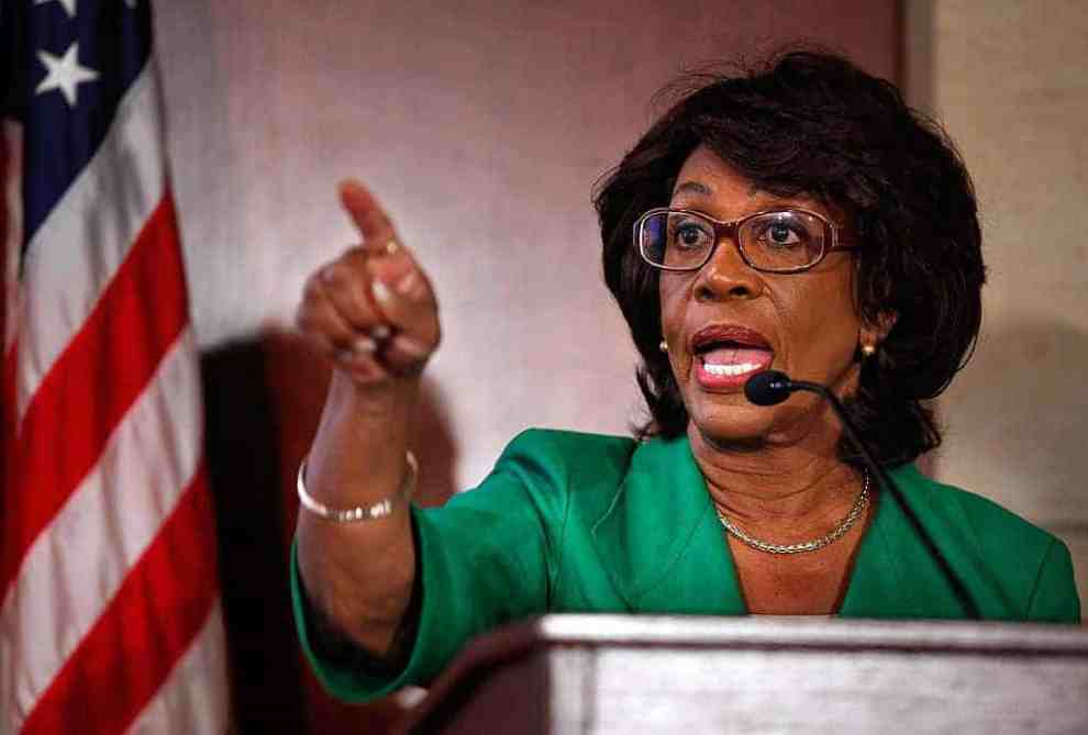 Maxine Waters holds a news conference to challenge the charges made against her by the House of Representatives ethics committee