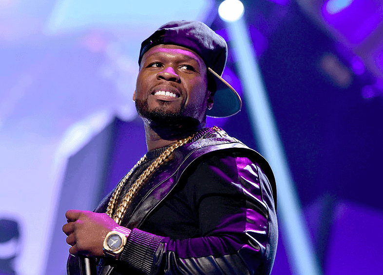 50 Cent performs during the 2014 iHeartRadio Music Festival