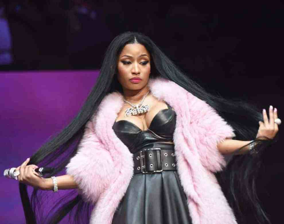 Nicki Minaj performs at the Hot 107.9 Birthday Bash at Philips Arena on June 17