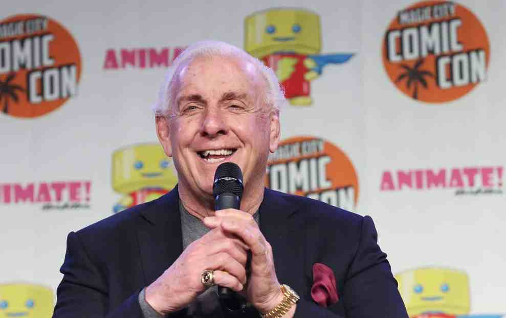 Rick Flair attends Magic City Comic Con on January 17