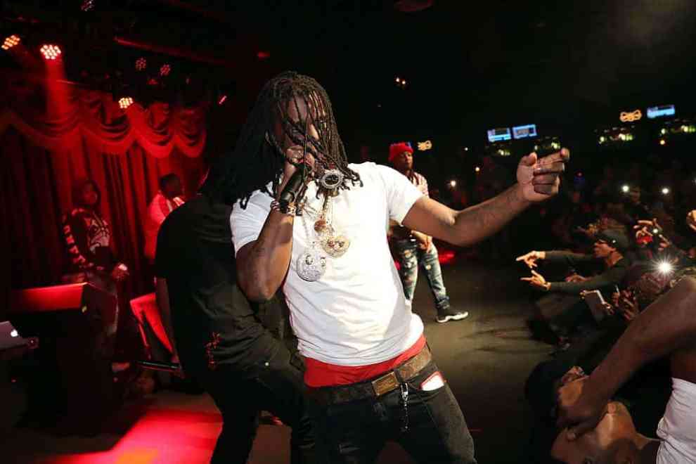 Chief Keef performs at Brooklyn Bowl 2016