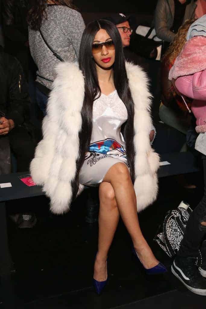Cardi B attends the Gypsy Sport collection during