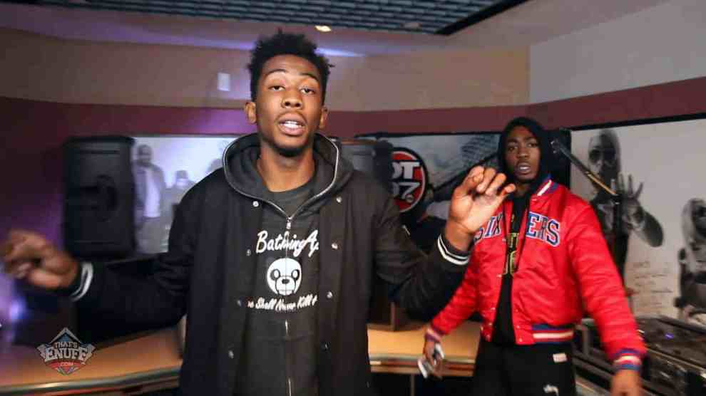 Desiigner in Hot 97 Studio